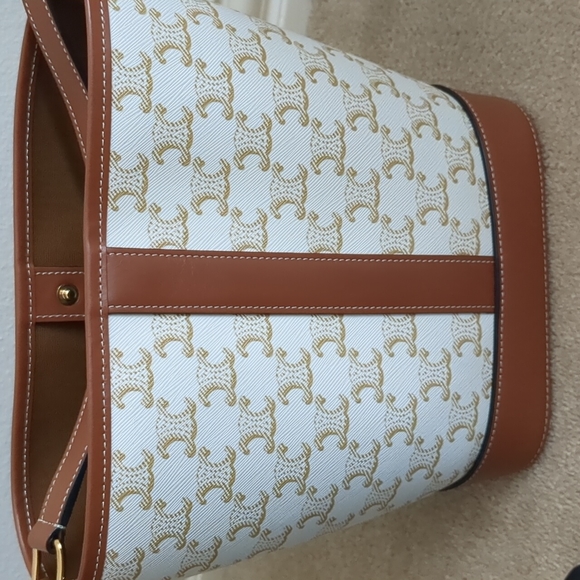 Celine triomphe small bucket bag - Picture 5 of 10
